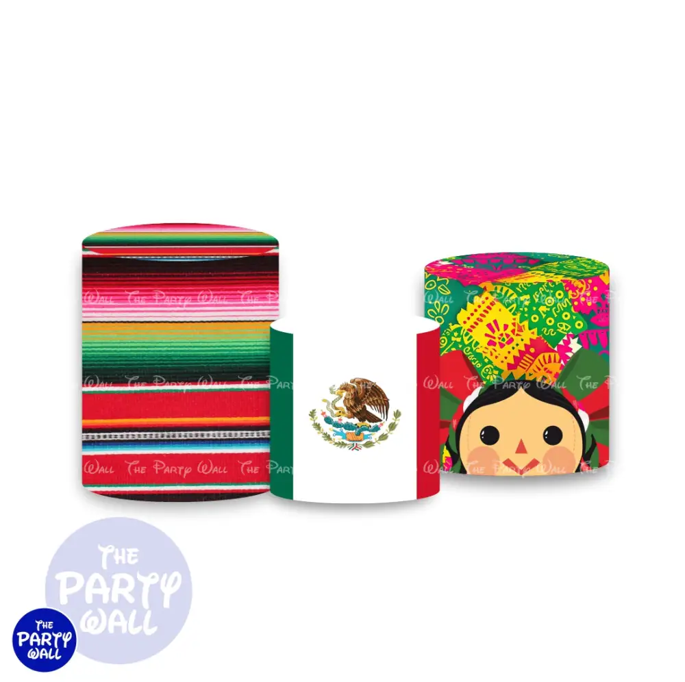 Mexicana - Fundas para cilindros The Party Wall