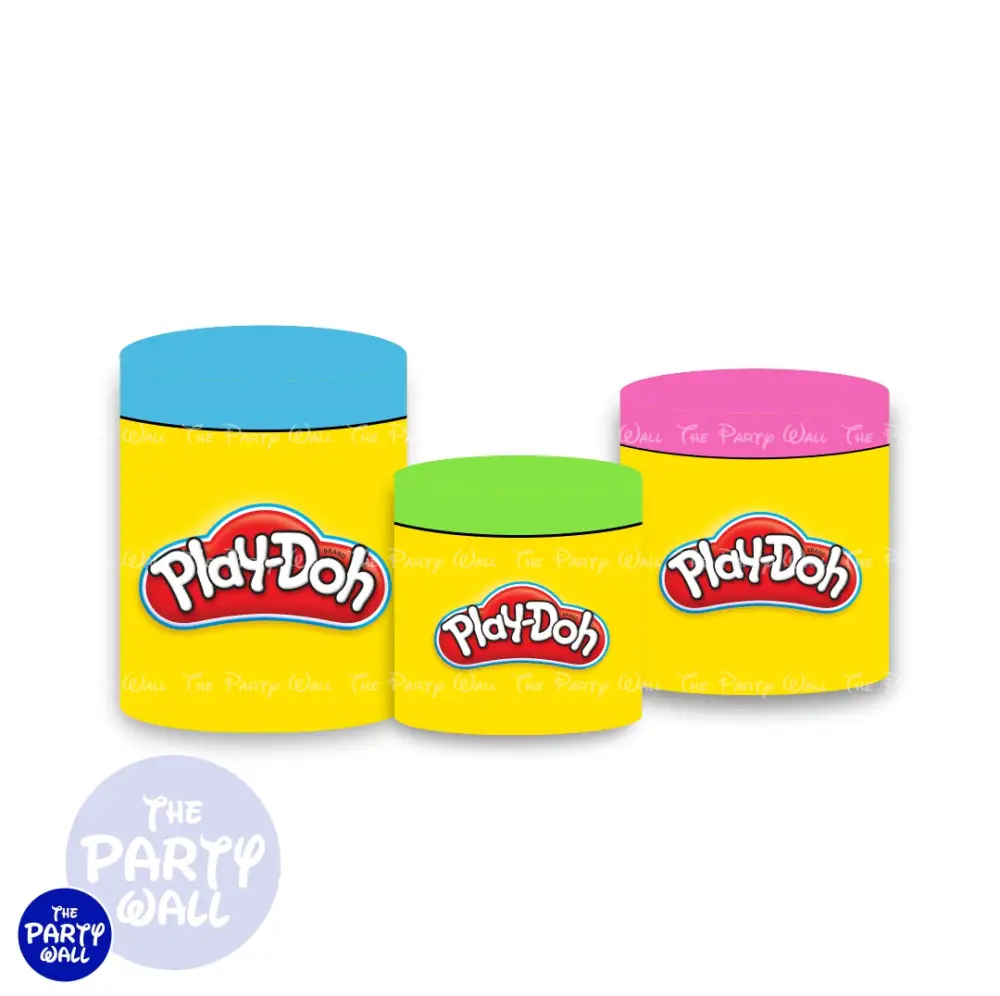 Play-Doh - Fundas para cilindros The Party Wall