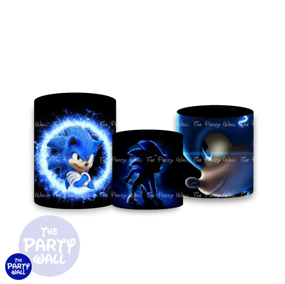 Sonic - Fundas para cilindros The Party Wall