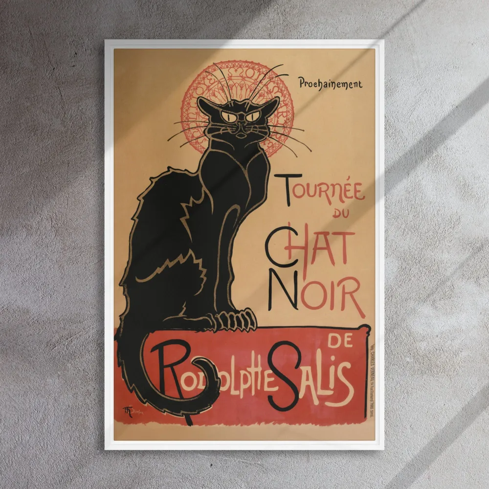 Lienzo - Théophile Steinlen, Le Chat Noir