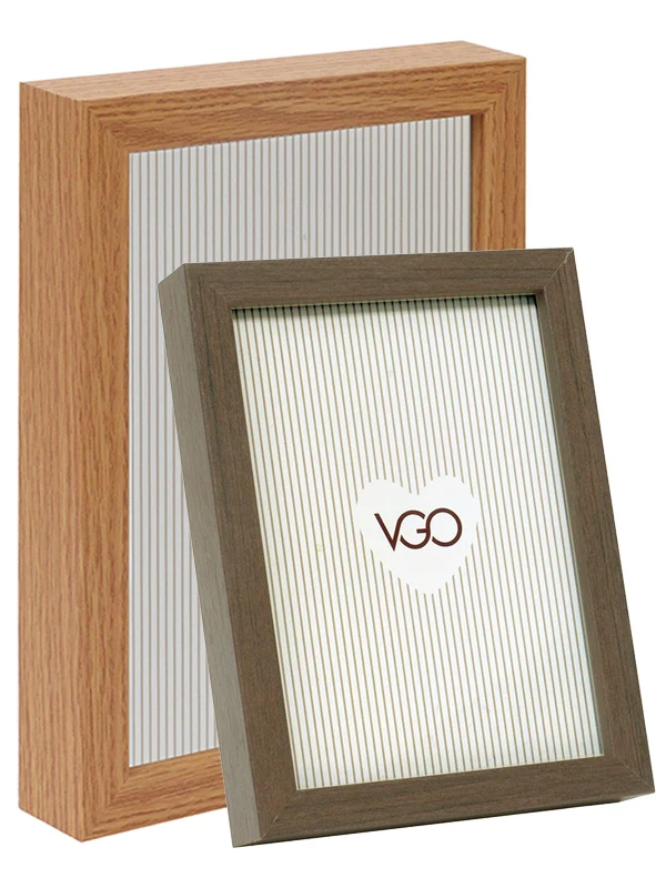 Marcos MDF tipo Box Beige Tienda VGO