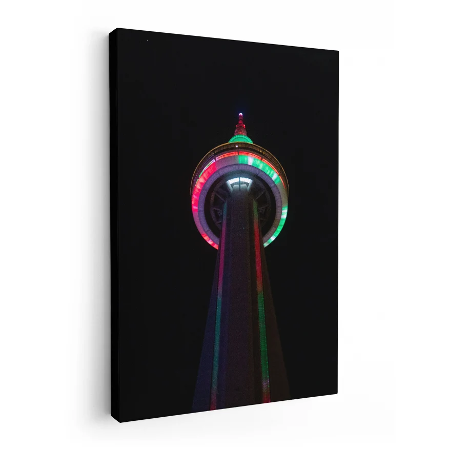 Torre CN Iluminada Poster