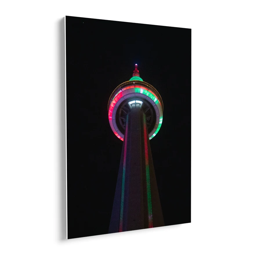 Torre CN Iluminada Poster
