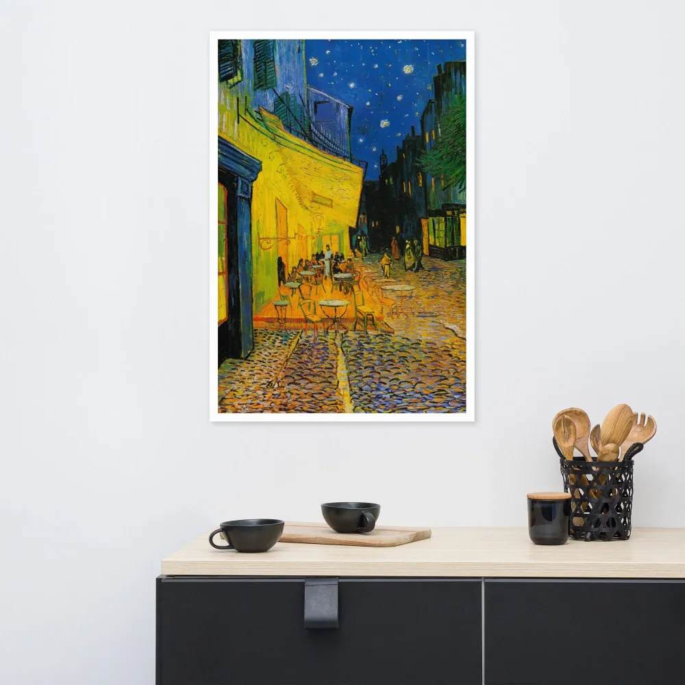 Póster - Caféterrasse am Abend Vincent van Gogh