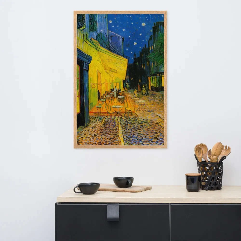 Póster - Caféterrasse am Abend Vincent van Gogh