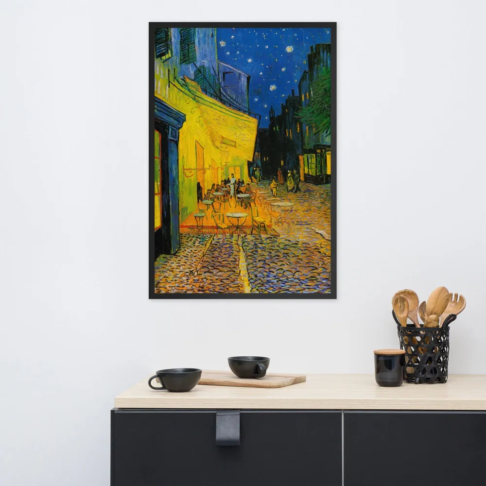 Póster - Caféterrasse am Abend Vincent van Gogh