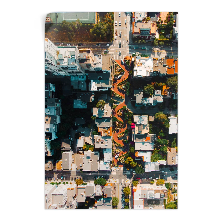 Vista desde el Aire Poster