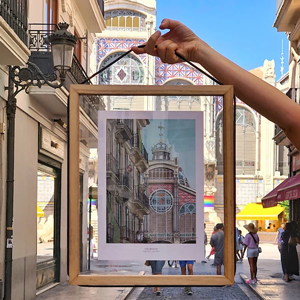 Print Mercado Central de Valencia VLC Prints