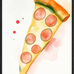 Slice pizza Waterlight