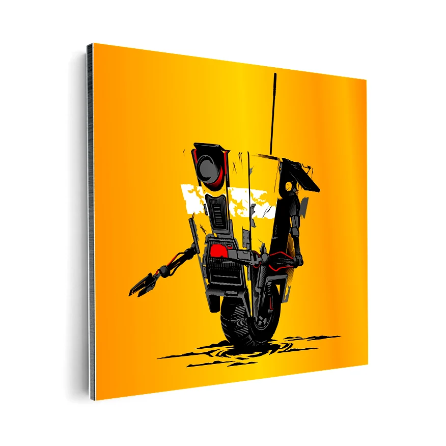 Yellow Droid Poster