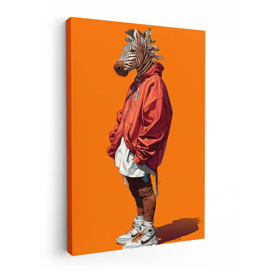 Zebra Cool Poster