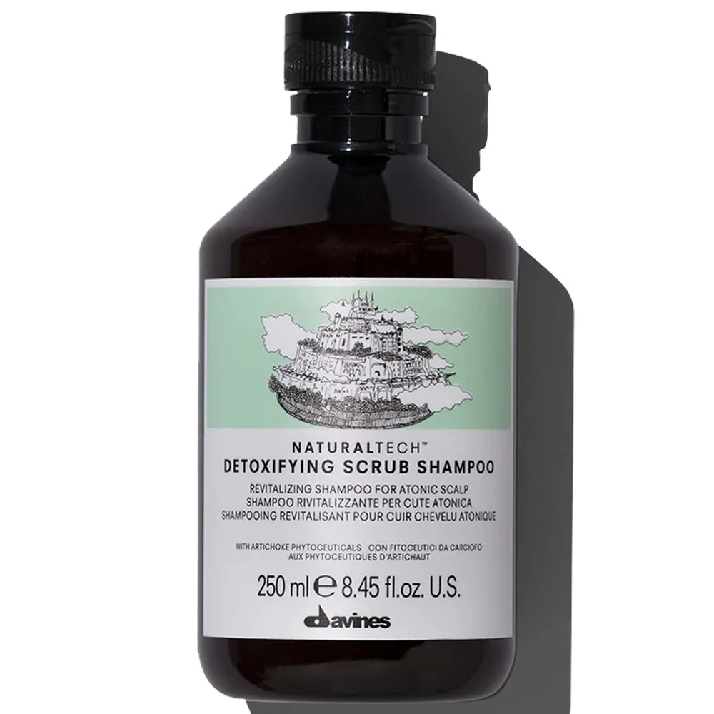 Davines - Champú Detoxificante NaturalTech Detoxifyng 250 ml (Certificado Ecológico)