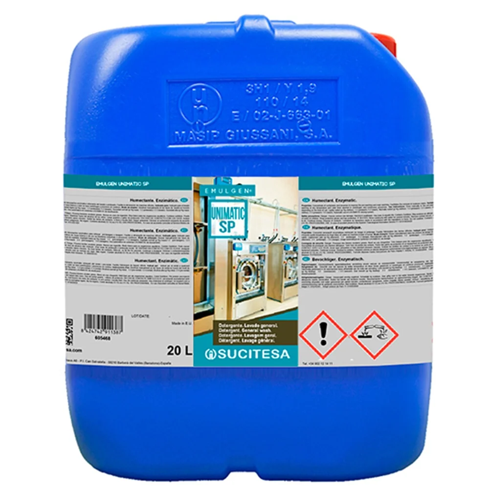 Blanqueador Detergente Líquido Para Ropa Balde 20 Lts Emulgen