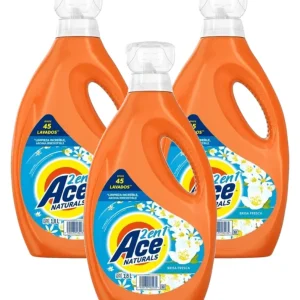 Concentrado Premium Ace Detergente 2 en 1 líquido 3 x 1,8 L