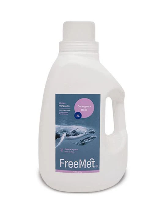 Concentrado Premium Freemet Detergente liquido concentrado Bebe 3 L