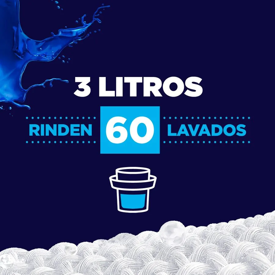 Omo Detergente liquido Matic Doypack con Tierno 3 L