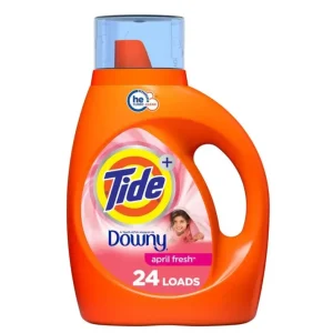 Tide Toque Downy Detergente liquido concentrado 1 L con Protector UV