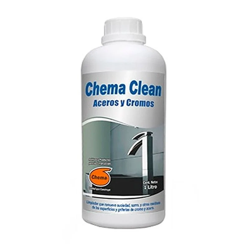 CHEMA CLEAN ACEROS Y CROMOS 1 LT con Garantí de Calidad