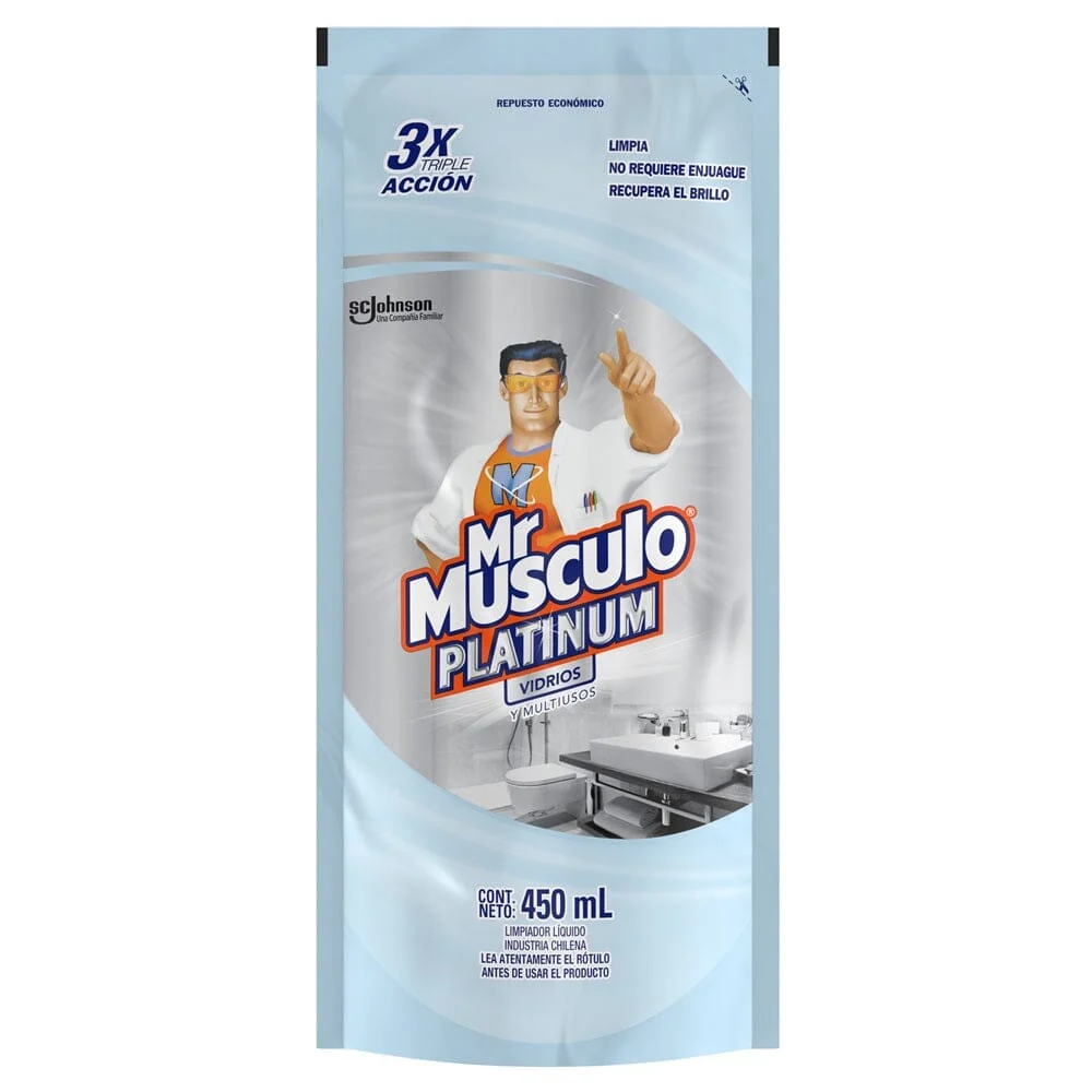 Limpiavidrios Multiuso Doypack 450 Ml 500ml