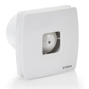 STERR LFS100-R - 100 mm Extractor de Baño, 95 m³/h, Blanco