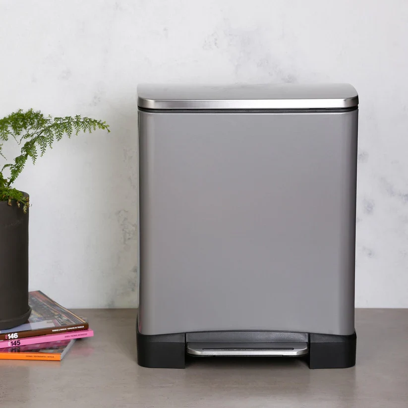 Basurero 20L Tierno Grey EKO (Certificado Ecológico)