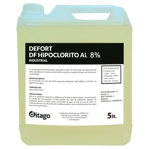 Ecológico Premium DF HIPOCLORITO AL 8 % 5 LT