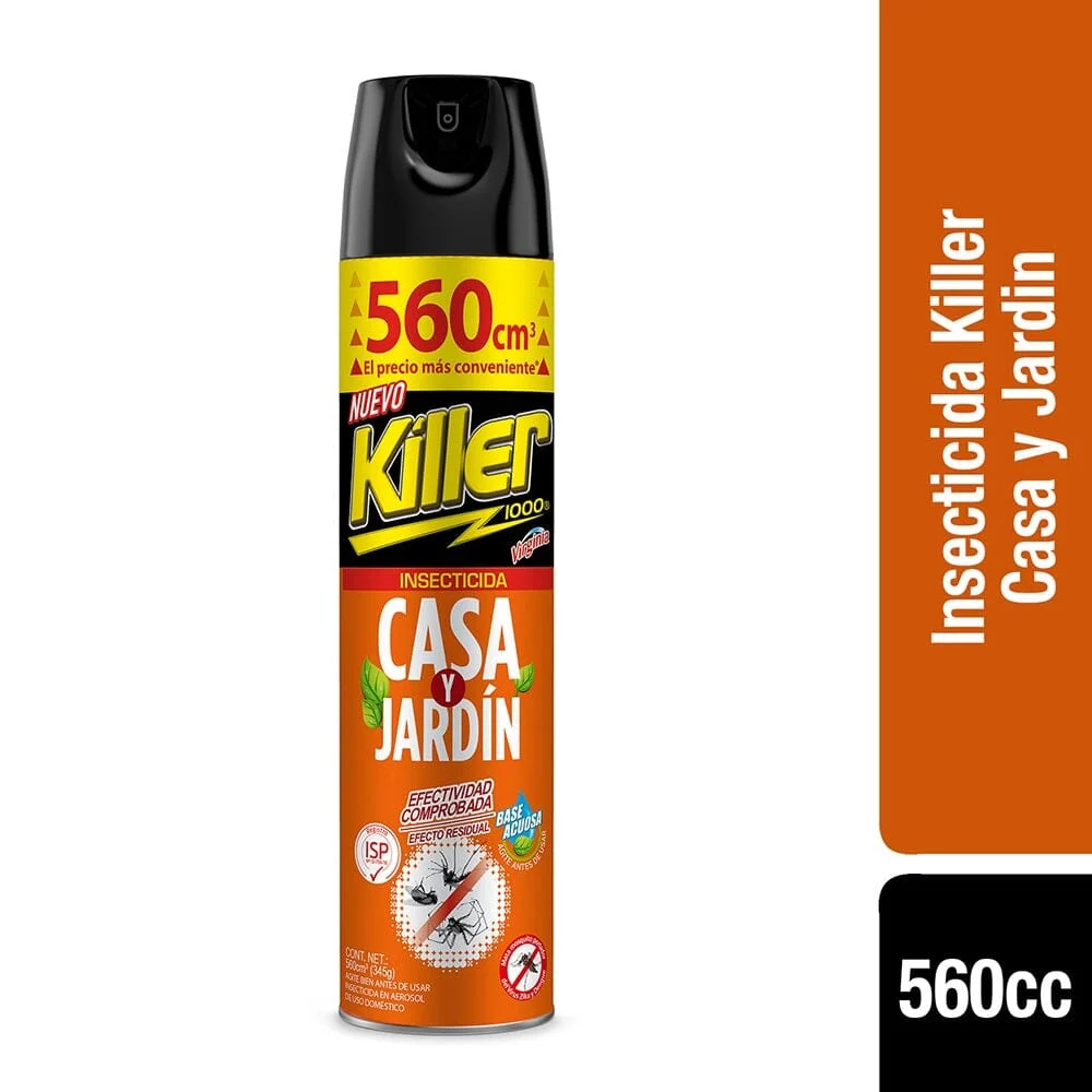 Quitamanchas Insecticida Aerosol Casa Y Jardín 560 Cc