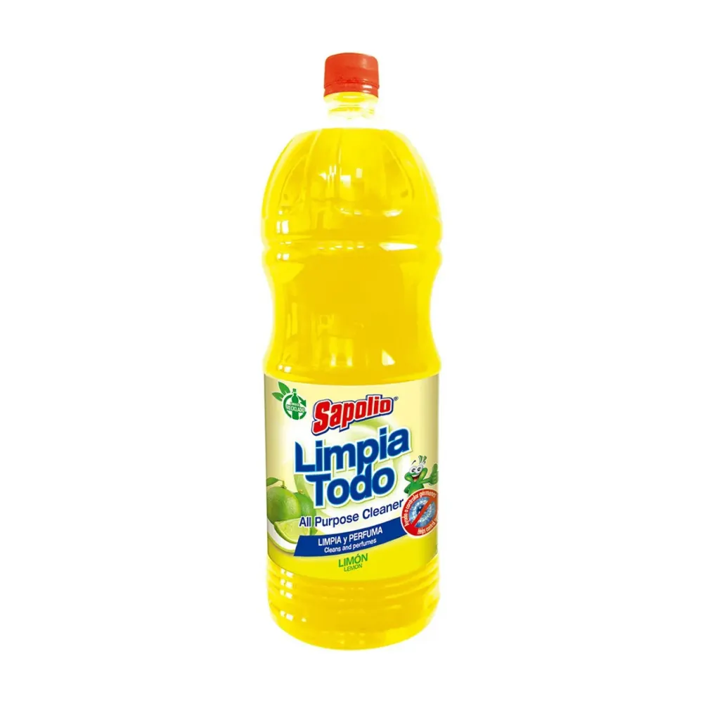 Sapolio Limpia Todo Limón 1.8 Litros Pack de 3 Unidades