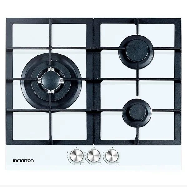 Placa de gas Infiniton GG-320 3 fuegos 60cm