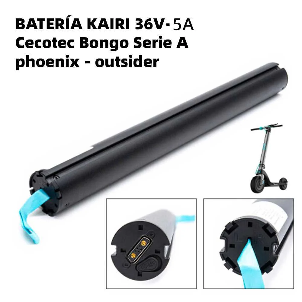 Bateria Cecotec Outsider / Bongo serie – 5 AH | Recargables 1000 Veces |