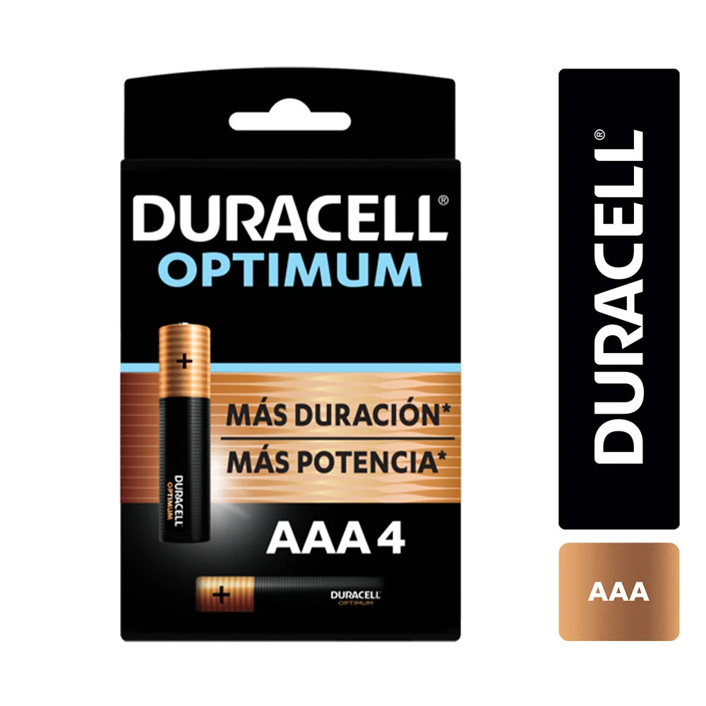 Certificadas CE Pila Optimum AAA X 4