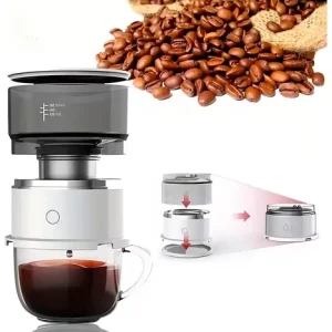 Mini Cafetera De Viaje 150 mL Pila (x2 AAA)