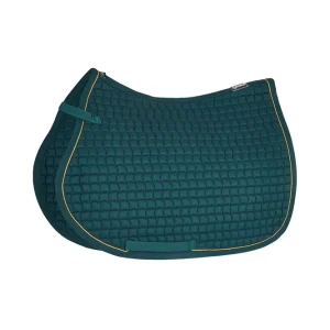 Cotton Gold All purpose Saddle Pad Forest Dark Green C
