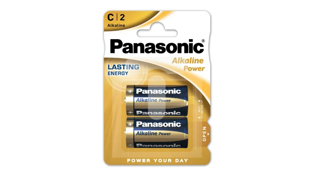 Pilas Alcalinas Pilas PANASONIC C pack 2 uds.