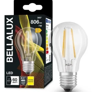 115217 LAMPARA REGULAR LED 7W E27 2700K BELLALUX