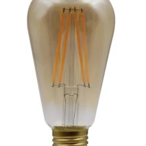121173 LAMPARA PERA FIL LED GOLDEN ST64 E27 12W 3000K B&B