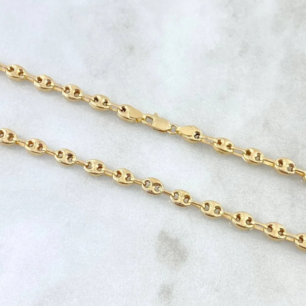 Cadena GC 7gr / 50cm / 3.9mm Oro Amarillo Listas para Usar