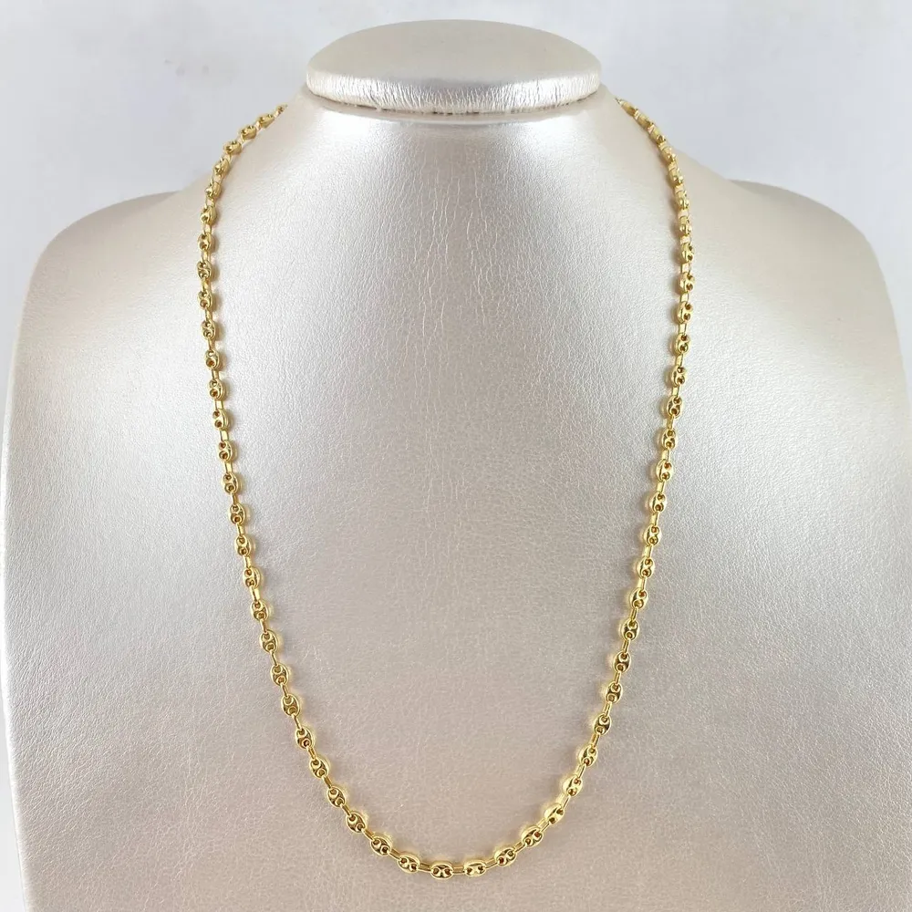 Cadena GC 7gr / 50cm / 3.9mm Oro Amarillo Listas para Usar
