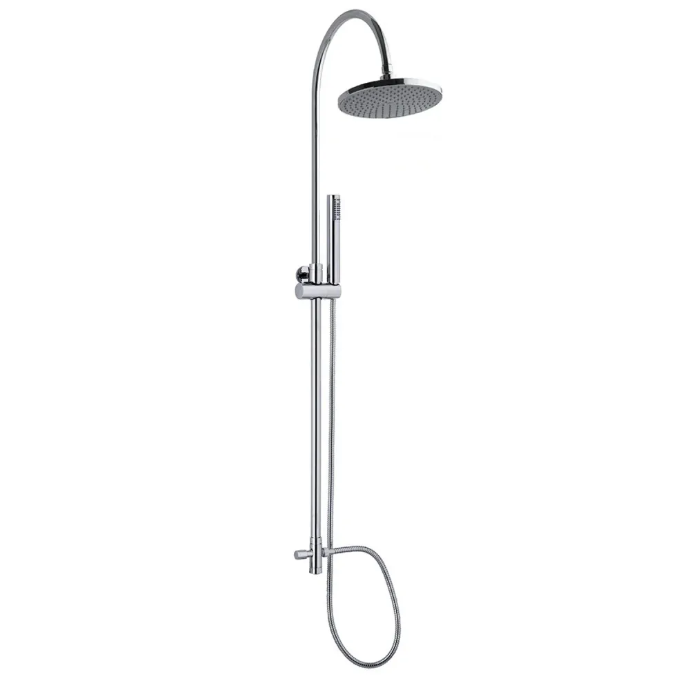 Colonna doccia C37 regolabile con deviatore, attacco 3/4F e soffione 220mm
