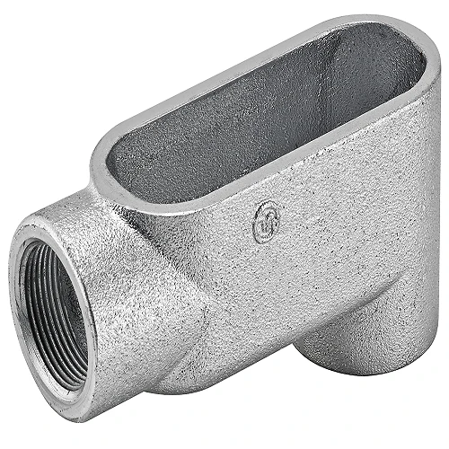 3" Form 7 Gray Hierro LB Type Conduit Bodies LB8G7