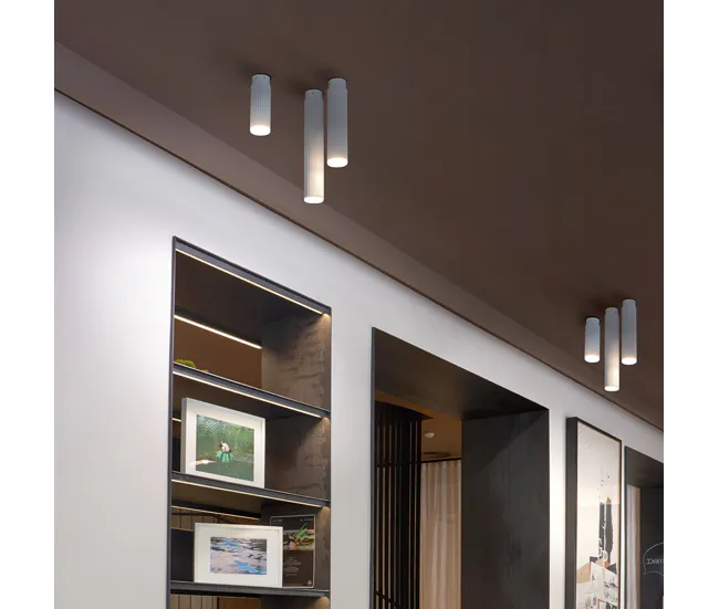 LEDS·C4 Plafon Rigatto Led 7.2W 3000K Blanco Resistentes Derrames