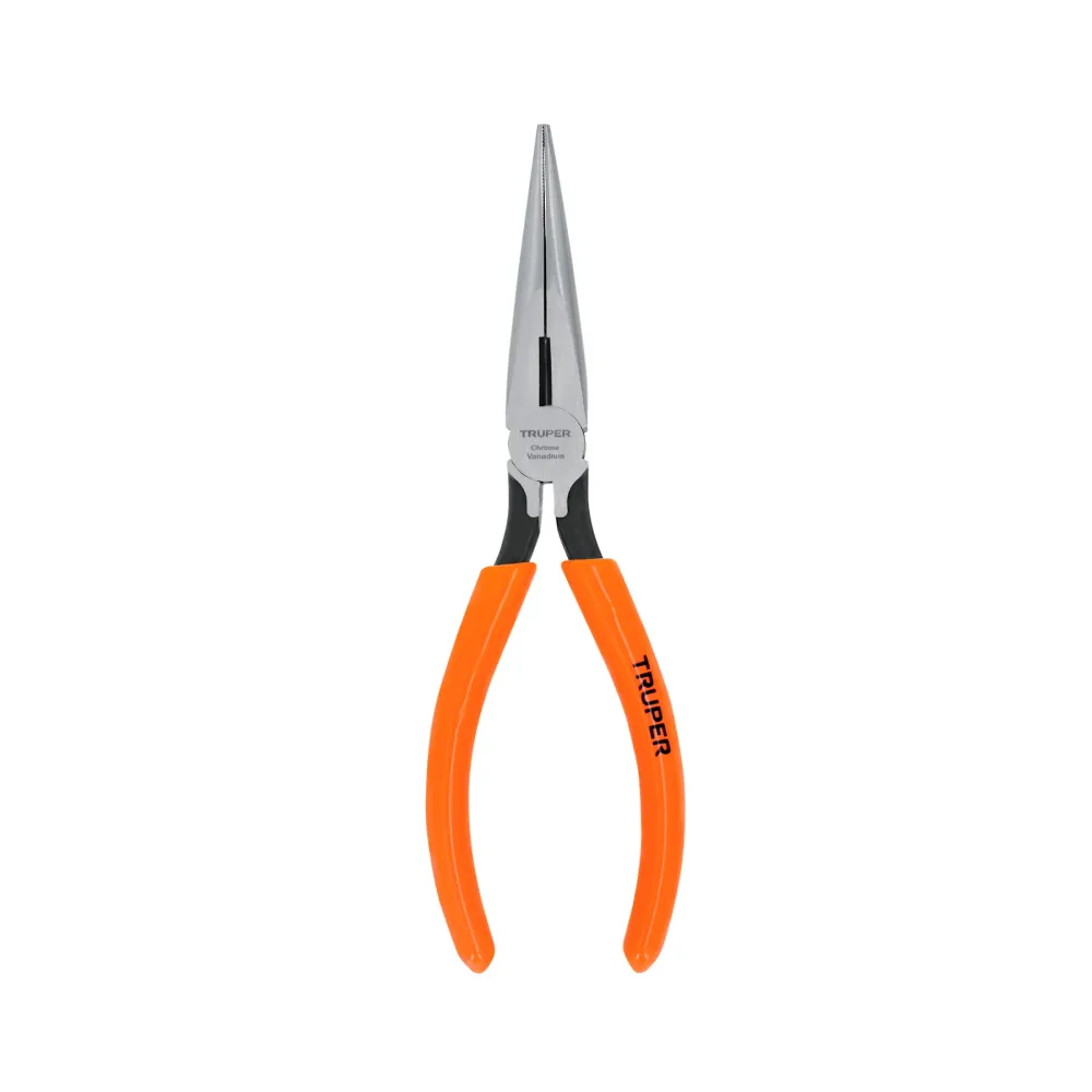 Pinza De Punta y Corte 7" Mango De PVC, Truper 17315 de Baja Autodescarga