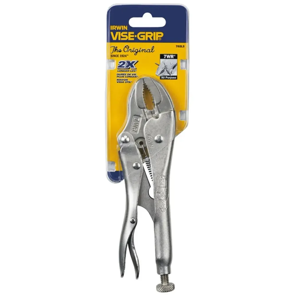 Recargables Premium Pinza De Quijada Curva Con Cortacable de 7WR-3, Vise Grip M0702L3