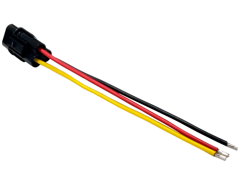 Certificadas CE Conector cola de cerdo Serie MT de 3 pines, hembra