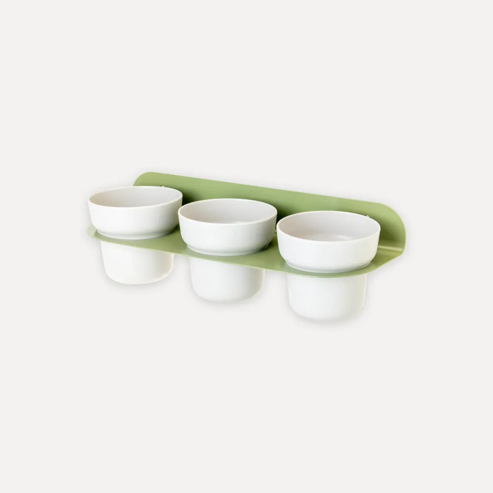 Jardinera de pared con 3 macetas | Envío Rápido