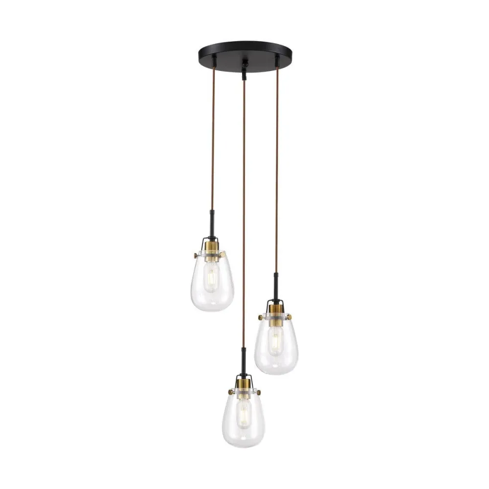 Lampara colgante toleo 3 luces satco para Juguetes