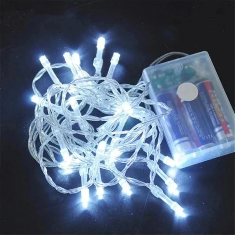 Pilas Alcalinas Luz Navidad 3M Blanca