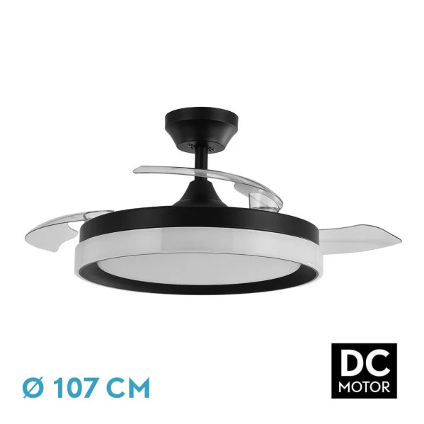 Pilas de Baterí Ventilador de techo ZENIT 3 aspas