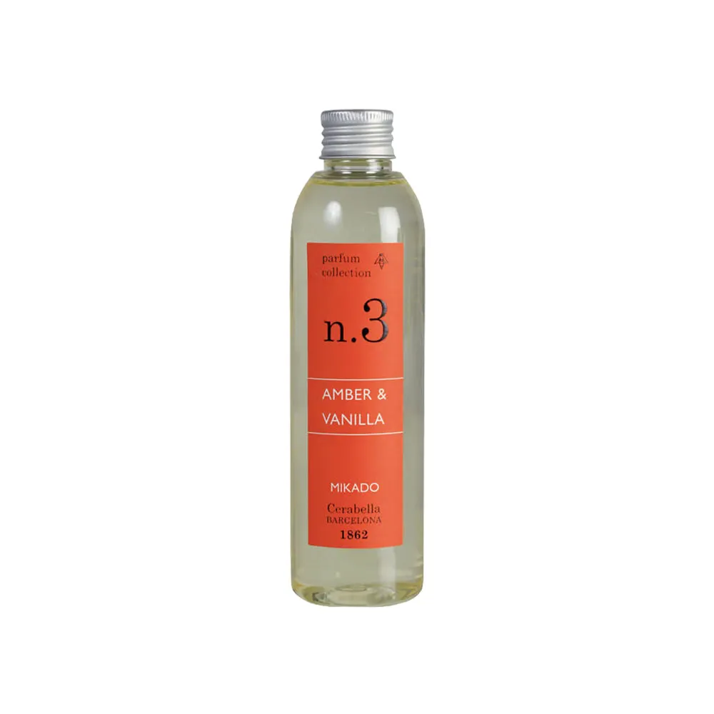 Recarga mikado Cerabella 3 Amber & Vanilla (200 ml) | Recargables 1000 Veces |
