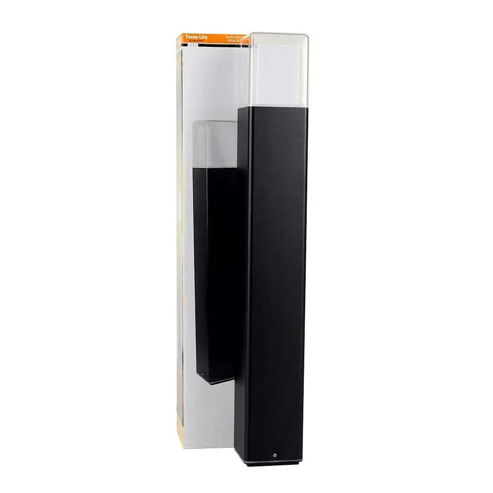 Reducido poste led obelix iii tecnolite de exterior para sobreponer 13w luz suave cálida | Recargables 1000 Veces |